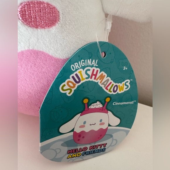 Nwt 5" Cinnamoroll Hello Kitty and friends  Sanrio Squishmallows - Picture 2 of 3